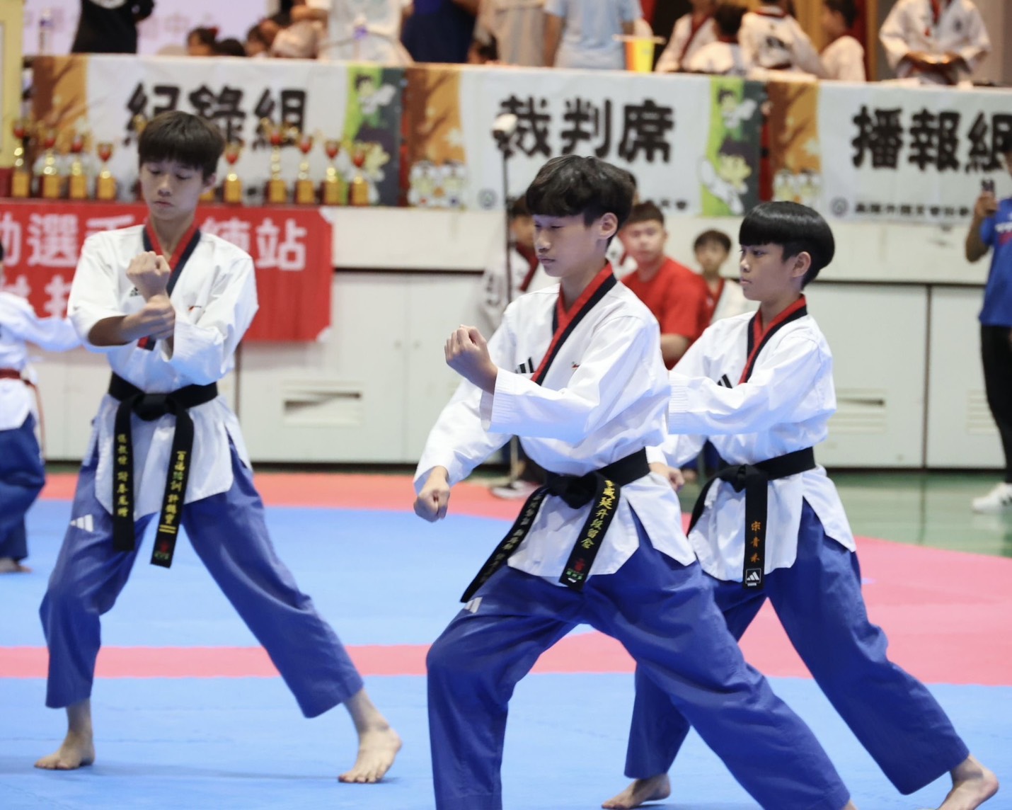 基隆跆拳道區域對抗賽登場 6縣市近600名好手同場較勁