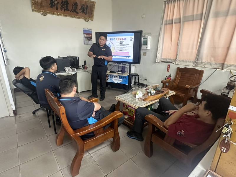 頭屋分隊辦理新式消防人員體能訓練 強化三大能量系統與運動安全觀念