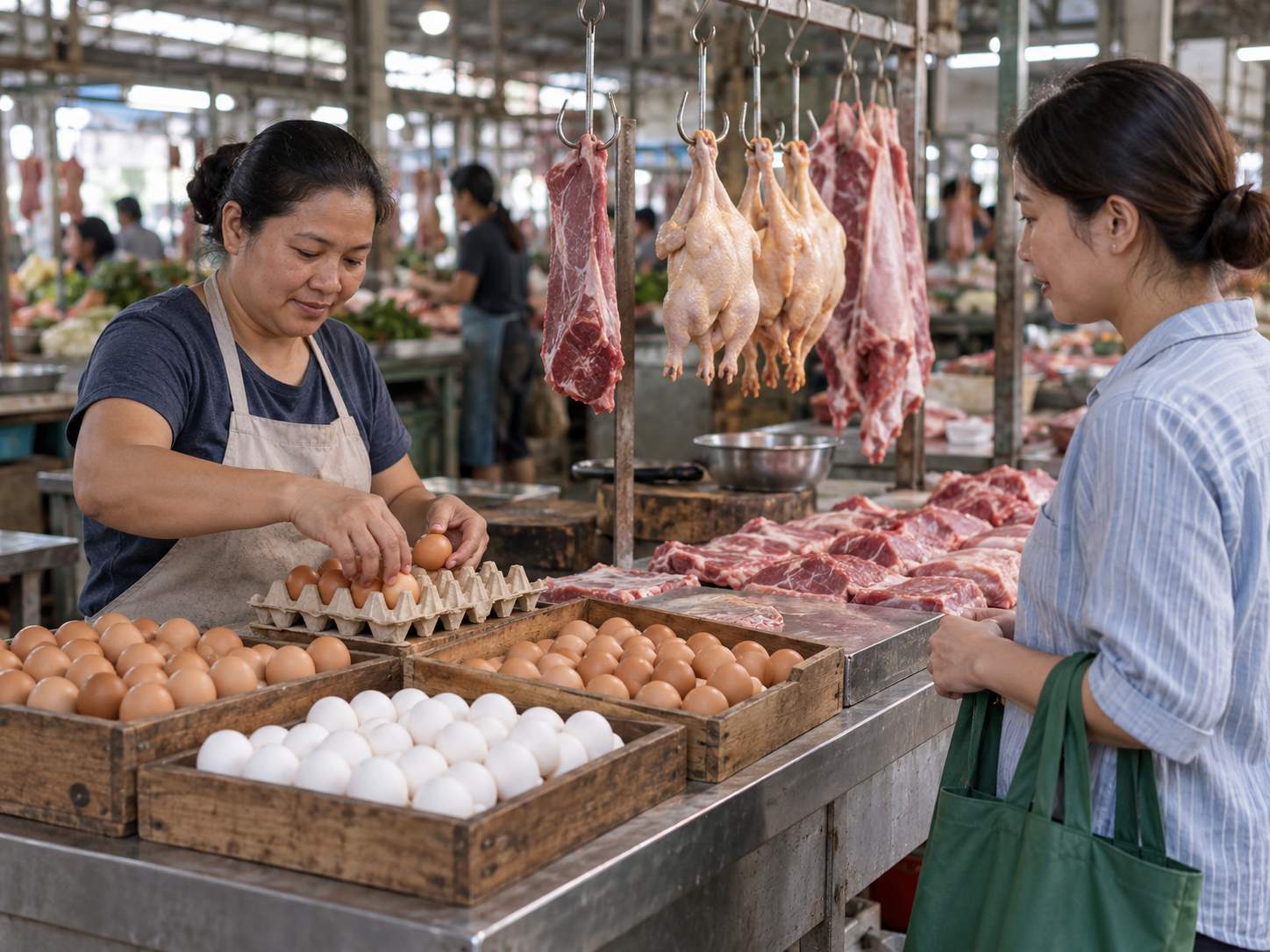 東協的一盤蛋與肉：菲律賓豬價跌卻要加稅，印尼肉雞過參考價
