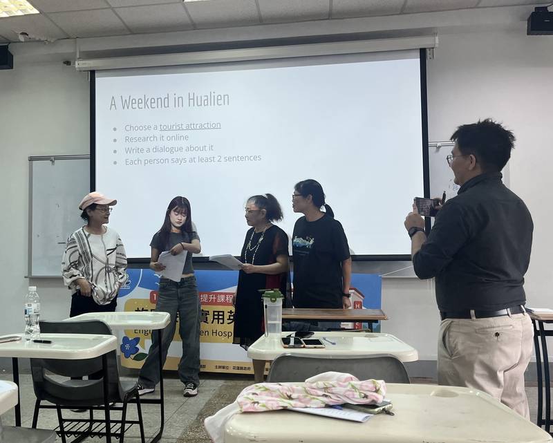 花蓮英語培力深耕三年 第一線實戰演練打造國際接待力