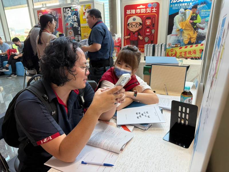 基隆市參加北區災害防救業務訪評 展現韌性城市防災成果