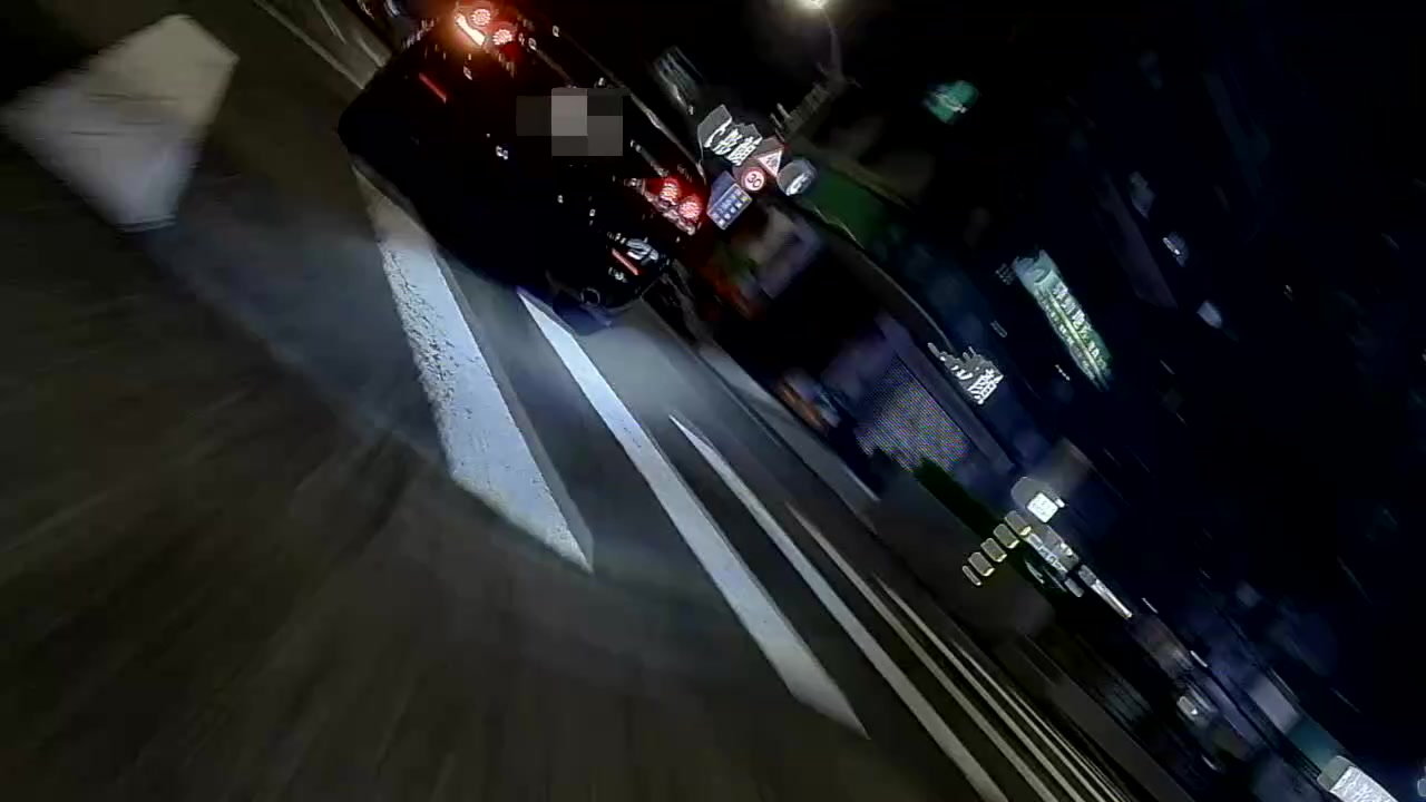 警方一路追緝拒檢車輛（影片截圖）
