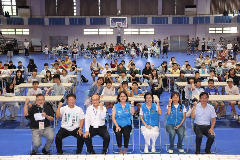 TRML 國小數學競賽苗栗考區登場 賴副縣長鼓勵學子