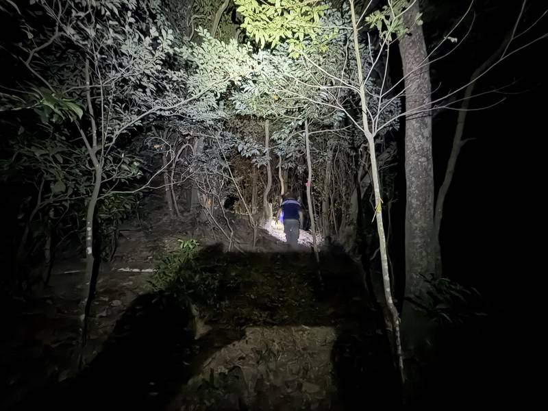 獅潭和興山迷航夜救援