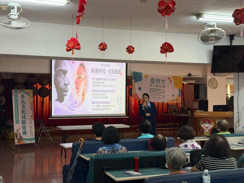 「文化相遇．看見多元」！南市社會局走入社區推動新住民多元文化交流