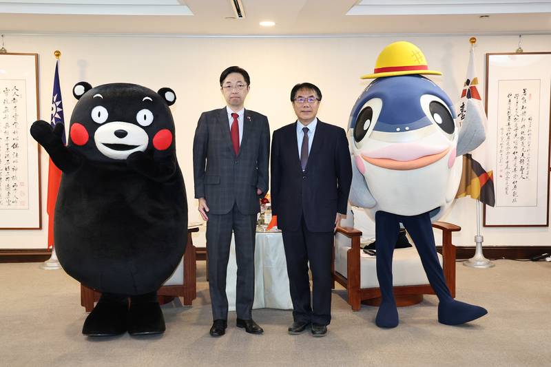 熊本縣知事及議長連袂拜會黃偉哲　感謝台南雪中送炭助熊本震災復興