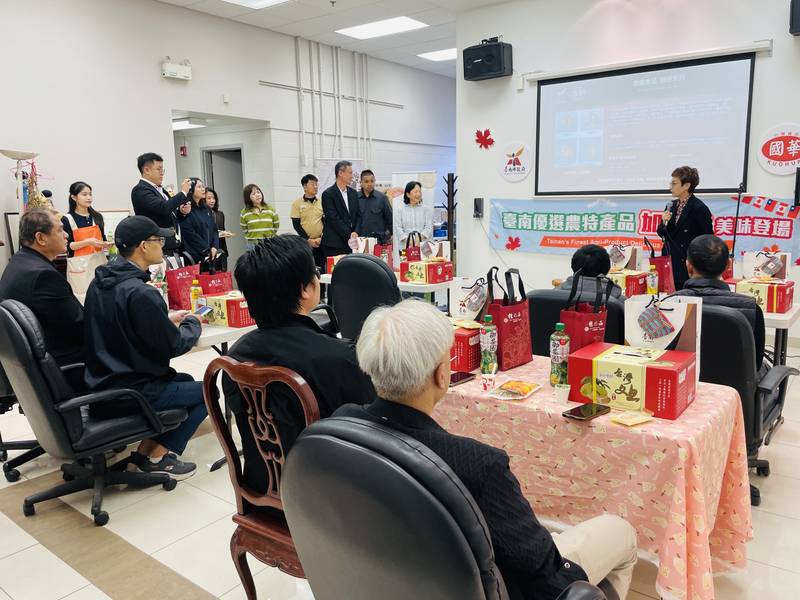 臺南農特產跨海飄香北美！「臺南食品展」多倫多國華超市盛大登場