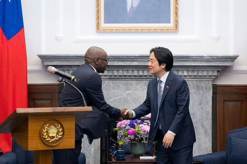 總統接受史瓦帝尼王國新任駐臺大使呈遞到任國書　盼持續深化臺史夥伴關係　為雙方人民創造更多福祉