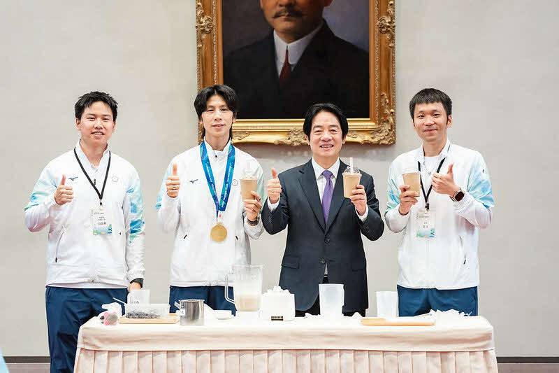 接見亞運代表團　總統肯定選手站上國際舞台是國家驕傲　政府持續給予有力支持