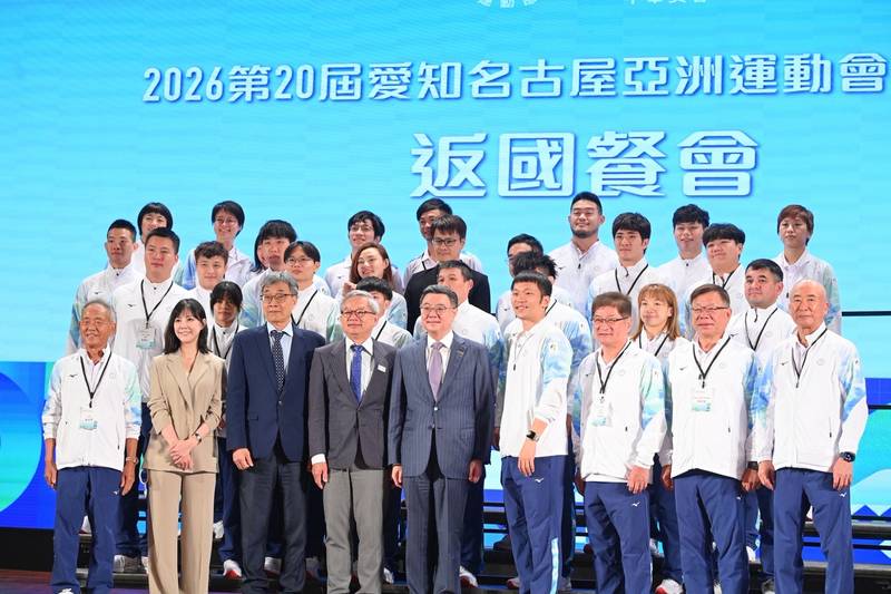 感謝我國亞運選手拿下好成績 卓揆：持續精進「黃金計畫3.0」全力備戰下屆奧運