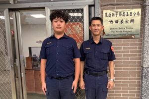 8旬老婦頭部受傷急送醫 玉警鳴笛開道爭取救援時間 29 MEITU 20261006 180310073