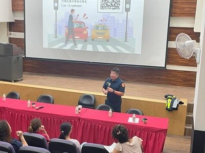 與校攜手防堵詐騙　偕同志工守護學童