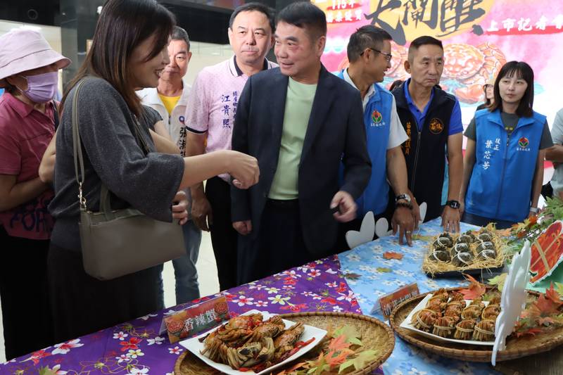 在地嚴選 「苗栗優質大閘蟹」新鮮上市