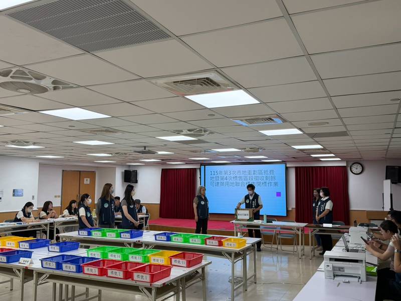 115年第3次市地重劃區抵費地暨第4次標售區段徵收剩餘可建築用地聯合標售順利完成開標
