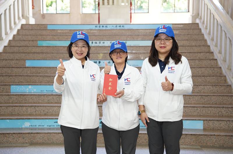 柔術亞運國手徐靖芝、女壘企聯好手邱喬翊領軍  竹縣全民運代表隊今授旗