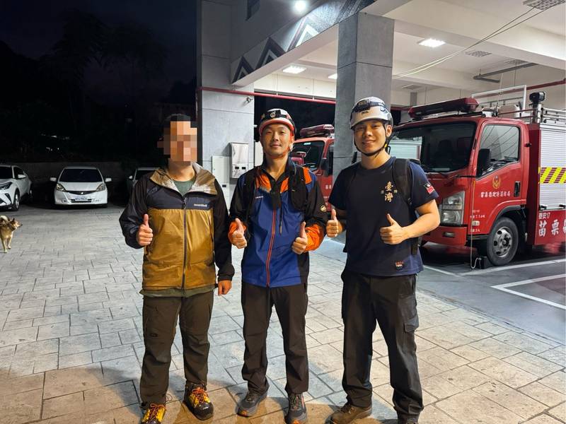 冬瓜山迷途救援
