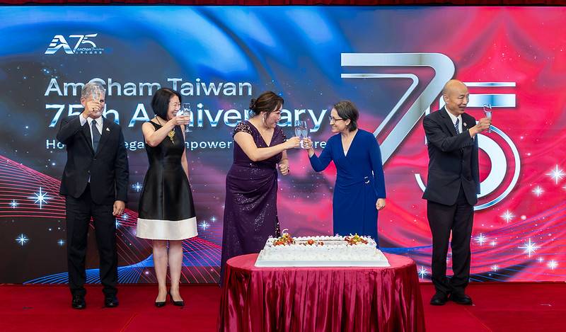 台灣美國商會75周年慶祝活動 副總統盼深化臺美科技產業合作 打造更強健夥伴關係