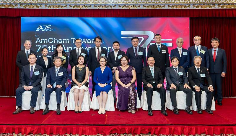 台灣美國商會75周年慶祝活動 副總統盼深化臺美科技產業合作 打造更強健夥伴關係