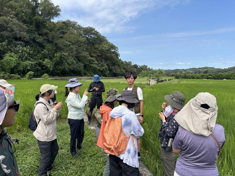 林業署新竹分署走讀中盛野溪 體驗成為一日溪流野生動物