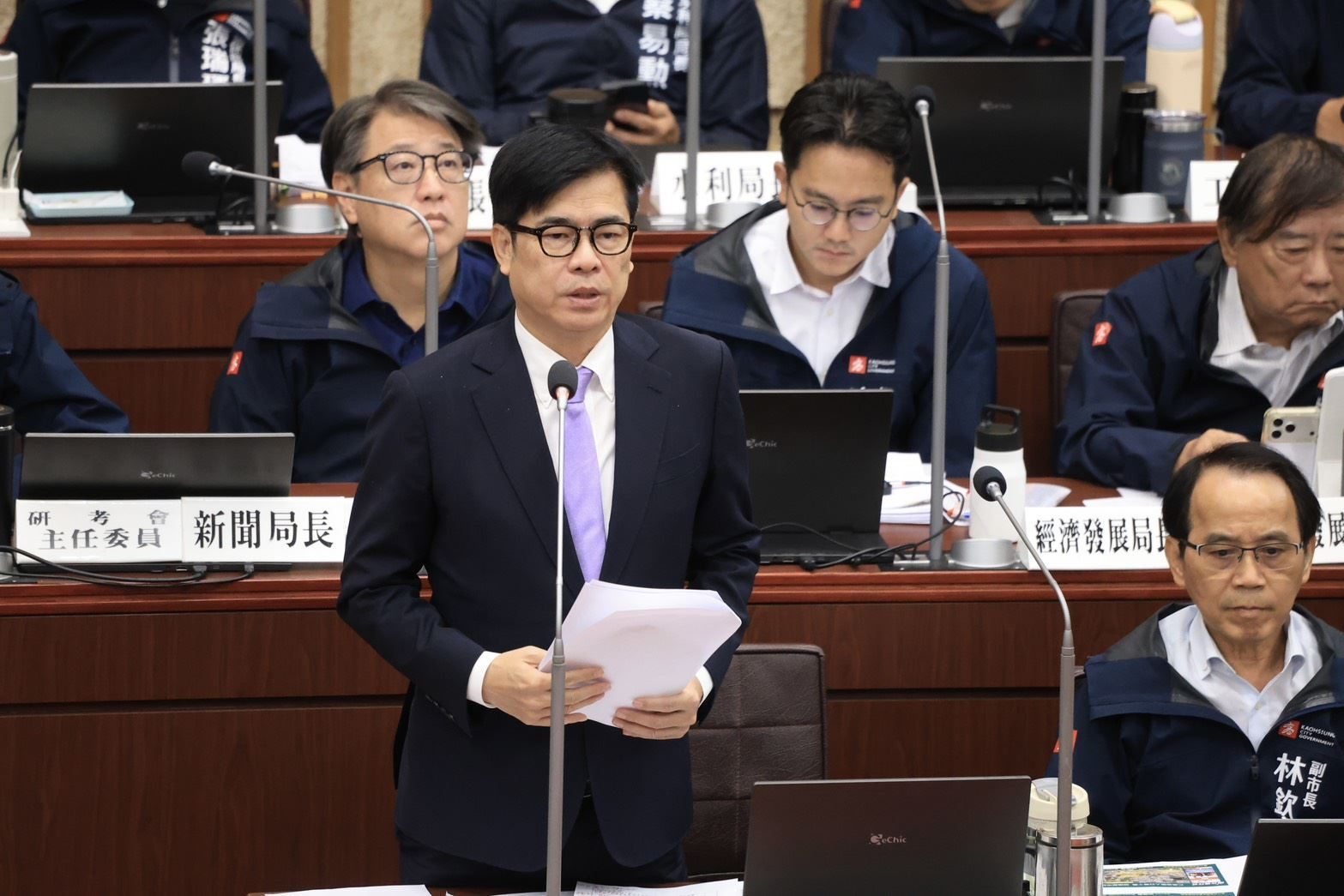心繫高雄產業轉型兼顧基層同仁與市民需求 陳其邁:面對困難持續協調溝通 強調照顧好民眾