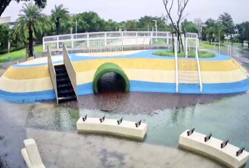 屏縣2座共融公園化身「海綿」 可暫存逾260萬公升雨水