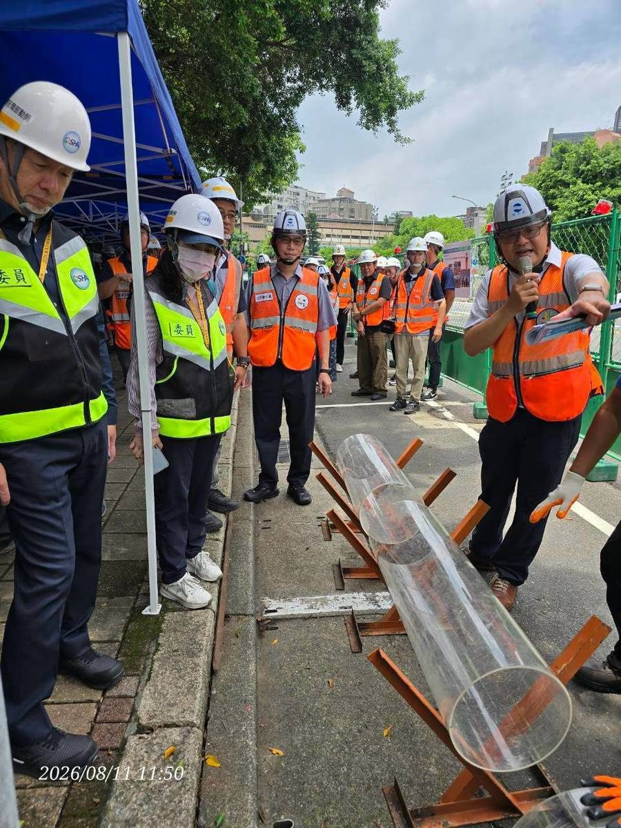 地下工程安全不打折　北市污水管渠延壽工程榮獲金安獎佳作
