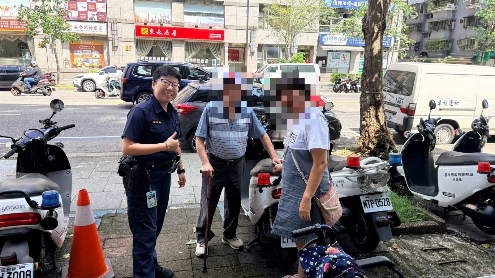 老翁迷途步行跨區至新北 文一警調監視器助平安返家