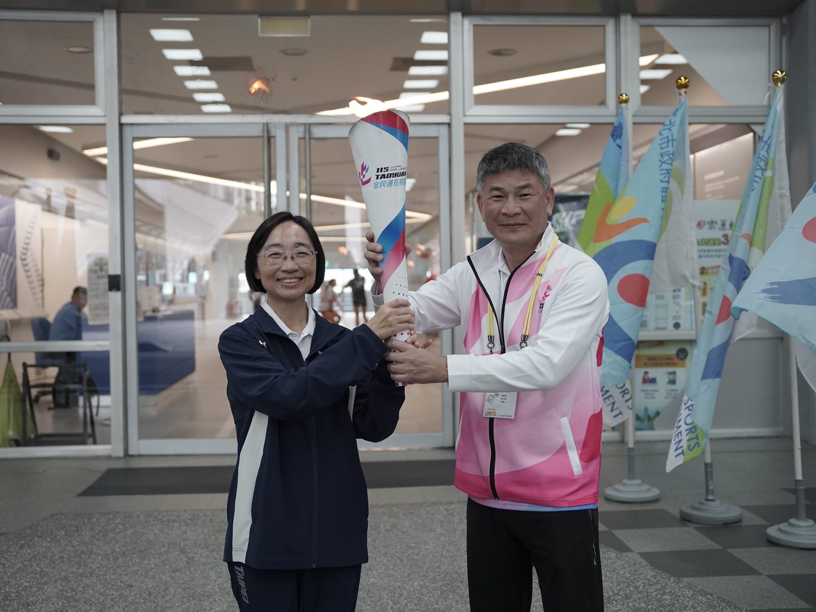 全民運聖火抵台北 倒數9天台北隊拚衛冕連霸