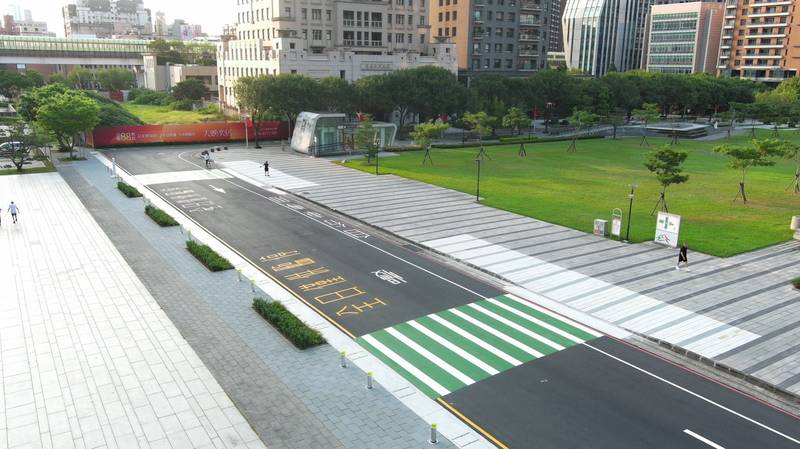 府會園道大升級！ 中市投入1,200萬元打造安全人行環境、綠意景觀與智慧服務