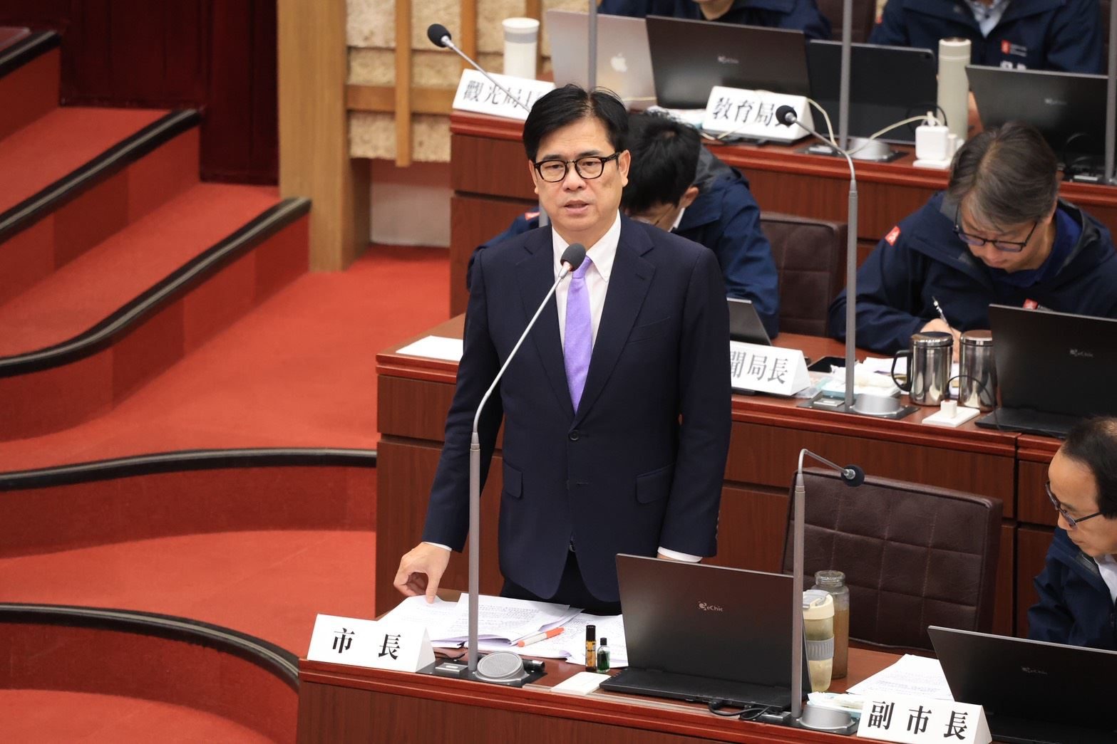 議員肯定6年高雄的轉變躍進 陳其邁感謝各界支持共促高雄進步