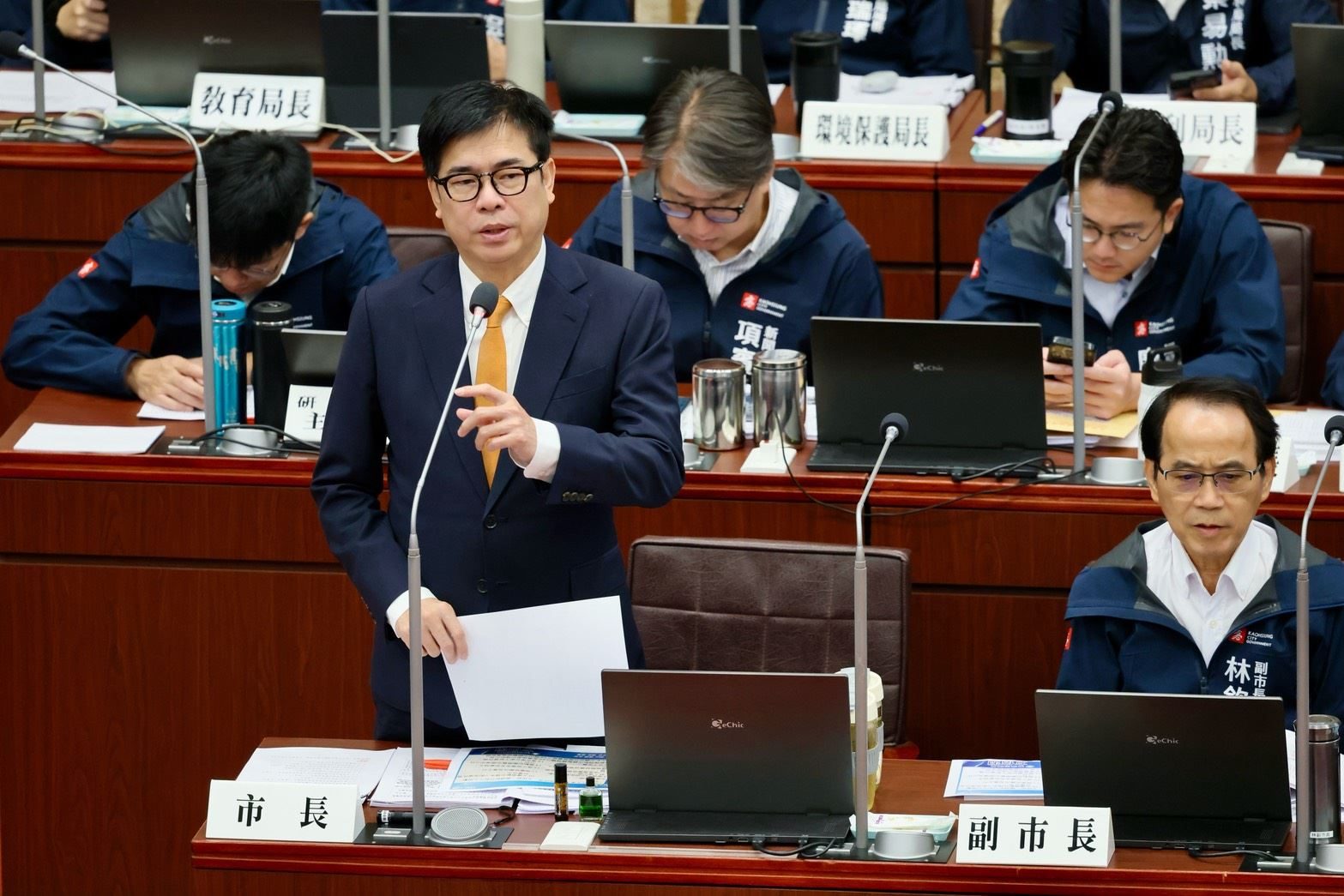 推動北高雄科技廊帶與韌性治水 陳其邁：積極爭取中央支持並加速建設、打造宜居永續高雄