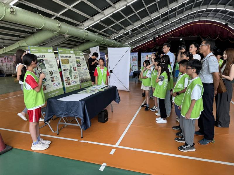 從空中看見家鄉！《環境台灣》校園環境教育巡迴展臺南聯合開幕