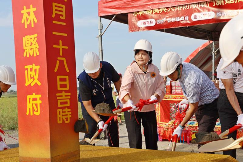 水林鄉萬興大排防潮閘門新建抽水站及低地淹水改善治理 提升排洪效能 守護居民家園