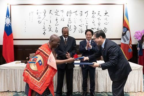 再創司法合作新猷─ 臺史兩國元首共同見證司法互助合作協定之簽署
