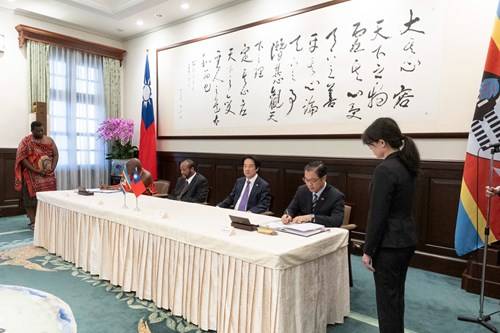 再創司法合作新猷─ 臺史兩國元首共同見證司法互助合作協定之簽署