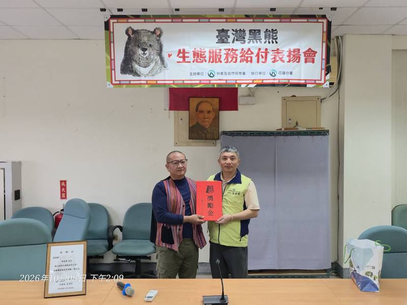 卓溪民眾即時通報 化解黑熊滋擾獲公開表揚