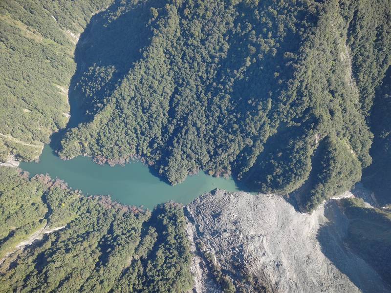 115年10月9日 萬里溪堰塞湖現況資訊