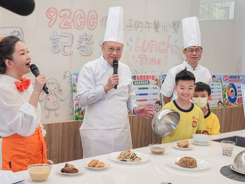 9200個孩子的心聲！中市免費營養午餐首階段滿意度逾68%勝去年 鄭副市長：「這一味」學生最愛