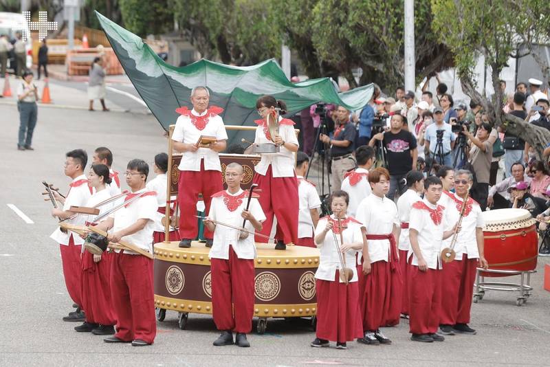 竹縣之光!無形文資「田屋北管八音團」躍上115年雙十國慶舞台