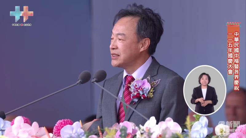 115年國慶僑胞致詞代表熊強生 見證時代躍升 以果敢自信展現民主驕傲