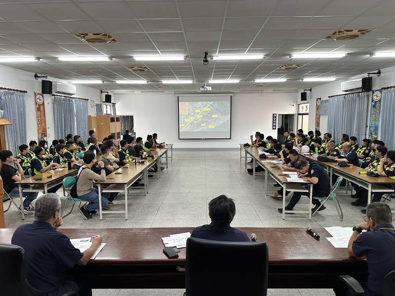 國慶焰火睽違9年重返臺東　關山警勤教整備落實交通疏導勤務