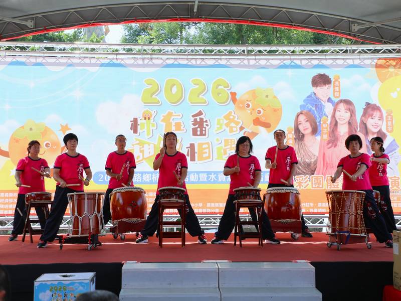 「柿子紅了、秋天到了！」番路柿子節登場　翁章梁邀民眾品嚐在地好滋味