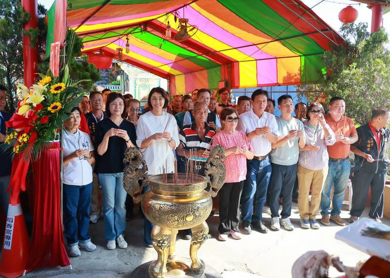 草屯稻香宮福德正神聖誕千秋　許縣長主祭祈求縣境平安