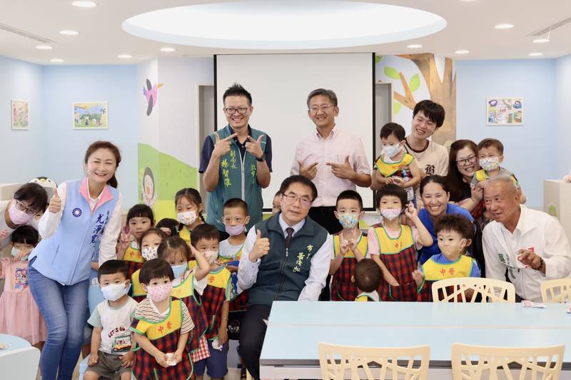 百年中營國小新校舍落成啟用 黃偉哲:打造安全優質學習環境
