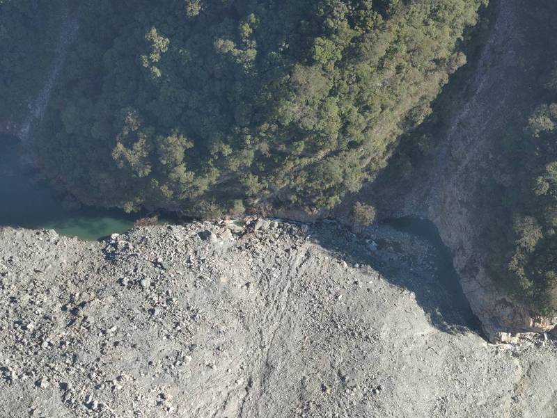 115年10月13日 萬里溪堰塞湖現況資訊