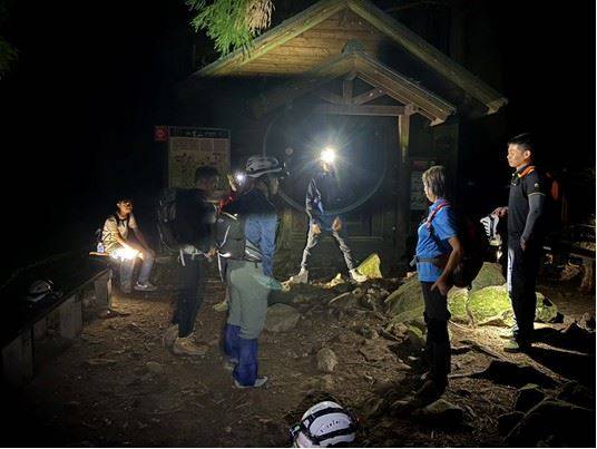 登山客於加里山9號樁附近迷路案