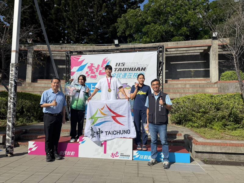 全民運水上救生台中隊勇奪8金6銀4銅! 何品莉締造6連霸、男女接力雙雙摘金