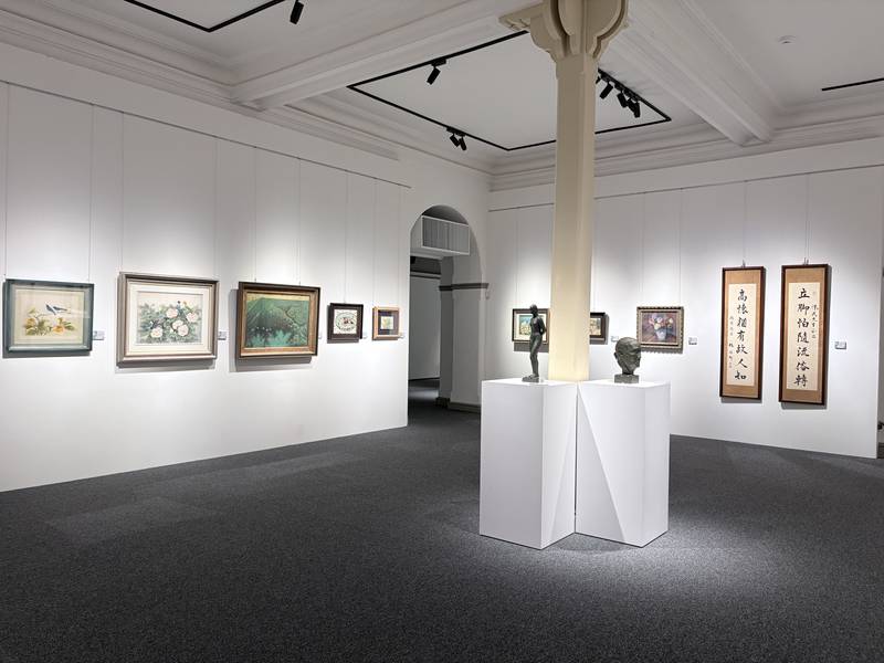 廖繼春「庭院」一甲子首公開！州廳首檔市長邀請展 9位大師勾勒百年台中美術