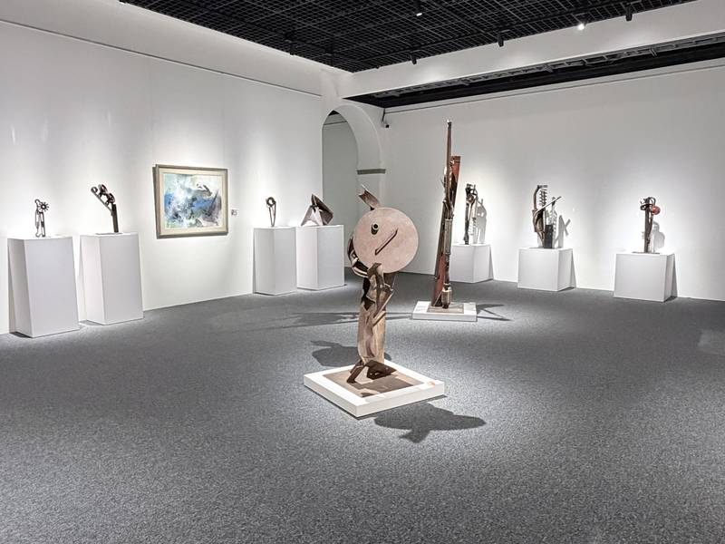 廖繼春「庭院」一甲子首公開！州廳首檔市長邀請展 9位大師勾勒百年台中美術