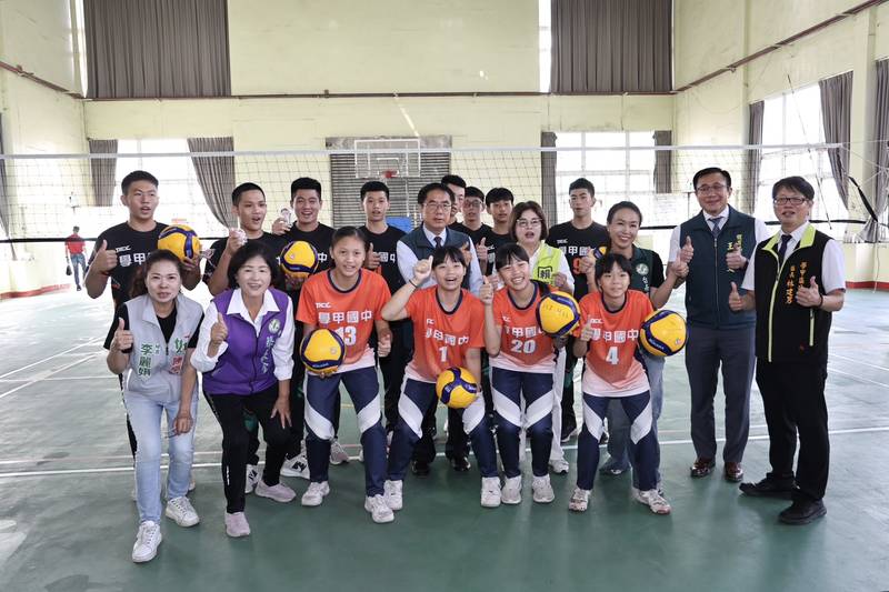 華宗盃排球賽10/17學甲登場 黃偉哲歡迎全國335支球隊齊聚台南